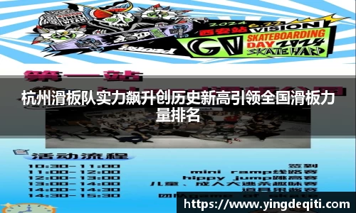 杭州滑板队实力飙升创历史新高引领全国滑板力量排名